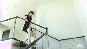 ”He can't resist trans Natalie Mars's booty”