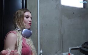 Stepmom Seduces Stepsibling in Boiler Room During a Sweaty Fixing Session