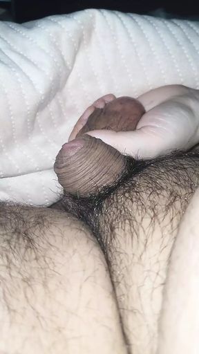 Step mom plays with step son bug balls and snake cock