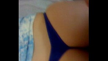 my gf blue thong