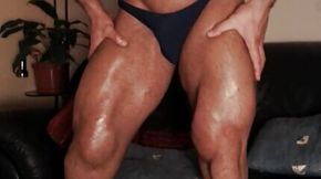 Huge, thick, manly thighs