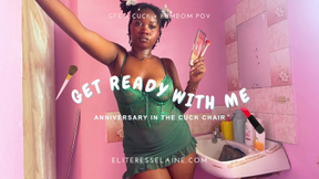 GRWM: Anniversary in the cuck chair
