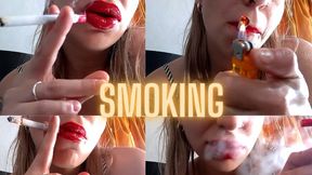 Smoking Close-up
