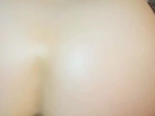 Creampie blasted unfathomable in buttplug filled cute angel from the gym