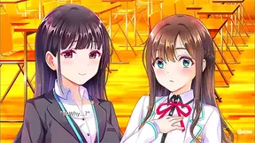 Anime Couples Tender First Kiss Sparks Fiery Romance Under Moonlight