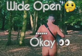 Naked Outdoor Walking