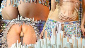 Giantess Belly Dance Tease - Tiny City Shaken by My Massive Hips, Ass & Belly