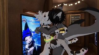 Tweaking my puppy boyfriend to the wall using him like a skin light
