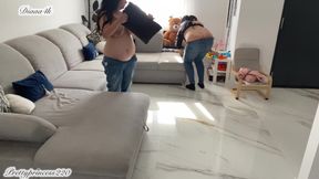 Buttcrack Jeans While We Clan House