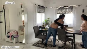 Buttcrack Jeans While We Clan House