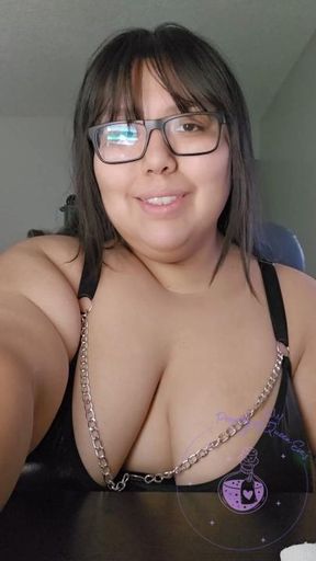 Goth Girl Craving a Cookie