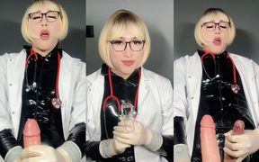 Clinical Kinks: Masturbation & Anal in the Latex Doctor’s Lab