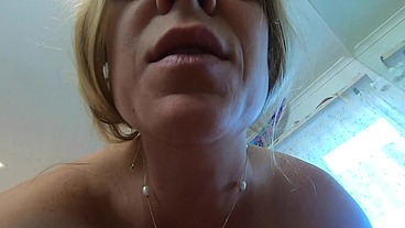 Stepmom lets you fuck her pussy POV - Erin Electra