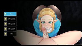 legend of the spirit orbs [zelda hentai game parody pornplay ] ep.2 huge creampie overload after anal fuck