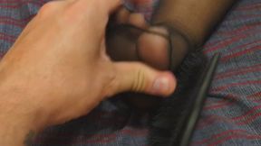 tickled in nylon