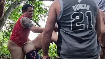 TREPANDO COM VARIOS MACHOS NAS TRILHAS DO ENG GOULART