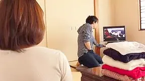 Wifes Stepmother And Stepson-in-law Got Excited When They Watched Porn Alone Together...2