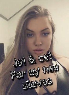 Joi & cei by Mistress Freya