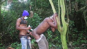 i fuck my friend gregory in the field while we leave to pick up the wood in the forest. his long, well -tense and doduing cock