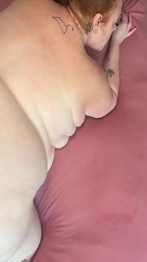Julie Ginger Gets Anal Creampie From BBC Step-son