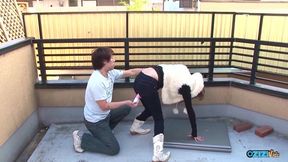 Unattractive older woman with a giant behind seeks companionship, but finds