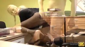 Loan4k. endowed realtor karol has to screw manager for...