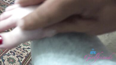 Girl next door stops over and gets her pussy licked and sucks on cock POV (Riley Rose)