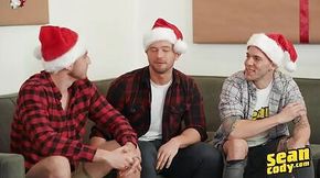 Deacon, Kurt & Bentley Decide To Celebrate Christmas Early By Fucking Each Other's Ass