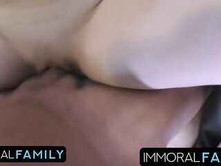 2 Creampies Solely For Kylie's Snatch After Wild 3some And Double Penetration!