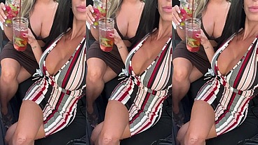 Update #394 (September 9, 2022) Out with my gf misslexa. Who's gonna buy us a round? ?????