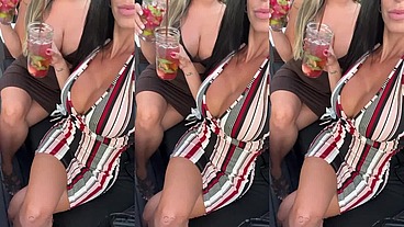 Update #394 (September 9, 2022) Out with my gf misslexa. Who's gonna buy us a round? ?????