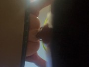 Horny Tradie on break fucks slut from the shops