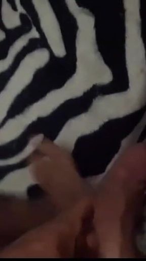 Stepdaddy Jerking Hairy Cock