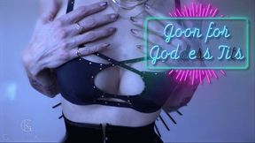 Goon for Goddess Tits - Uncensored Breast Worship JOI Mindfuck Cock Tease Stripping - 1080p MP4