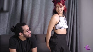 I caught my girlfriend cheating on me with my best friend so we DP her.