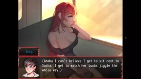 Harem In Another World Hentai Game Ep.1 Seducing the hot redhead popular girl !