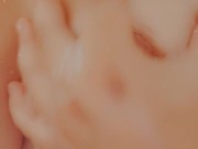 Watch me play with my tits in the shower