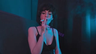 A creamy smoke, while you worship your goddess | Astrid