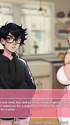 Gooncuck #7 - a Cucky Ai Porn Game - Footjob From a Therapist