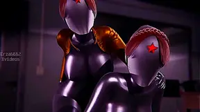 Twin Desires Unleashed in Forbidden Atomic Heart Fantasies