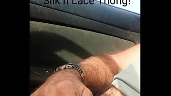 Driving In Thong Playing With My Dick