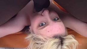 19yo Sweetie Doll's first interracial penetration big black cock 0% pussy ATM BBC Balls deep anal Cum in Mouth EKS105