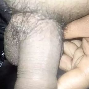 My big cock starting pissing