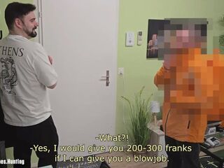 One more J. Eat delivery chap convinced to do homosexual stuff for $