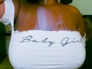 FAN REQUEST - DUNK HUGE TITS IN MILK AND SMILE - BBW