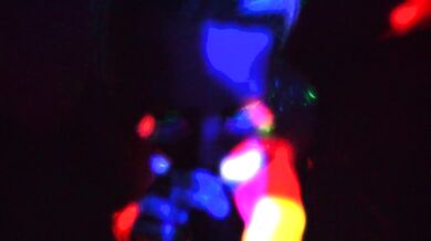 Rave Fuck with Perky Tits and Body Paint Cumshot