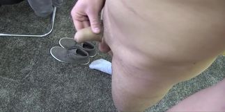 Skinny slut with a nice dick is going to worship another