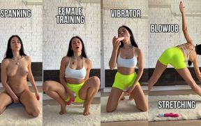 Female Training: Spanking, Stretching, Toys & Obedience