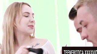 Celestial Phat Ass teen Bella Mur Satisfies two Men at Once
