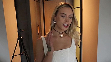 Stripper Gives A Private Dance and I Pull My Cock Out